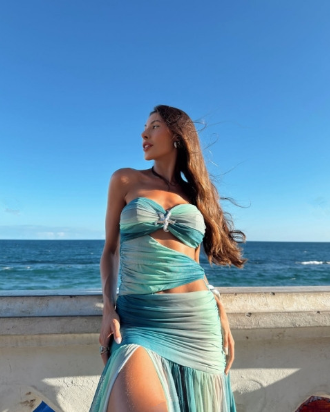 Aurellia Bleu Jurk