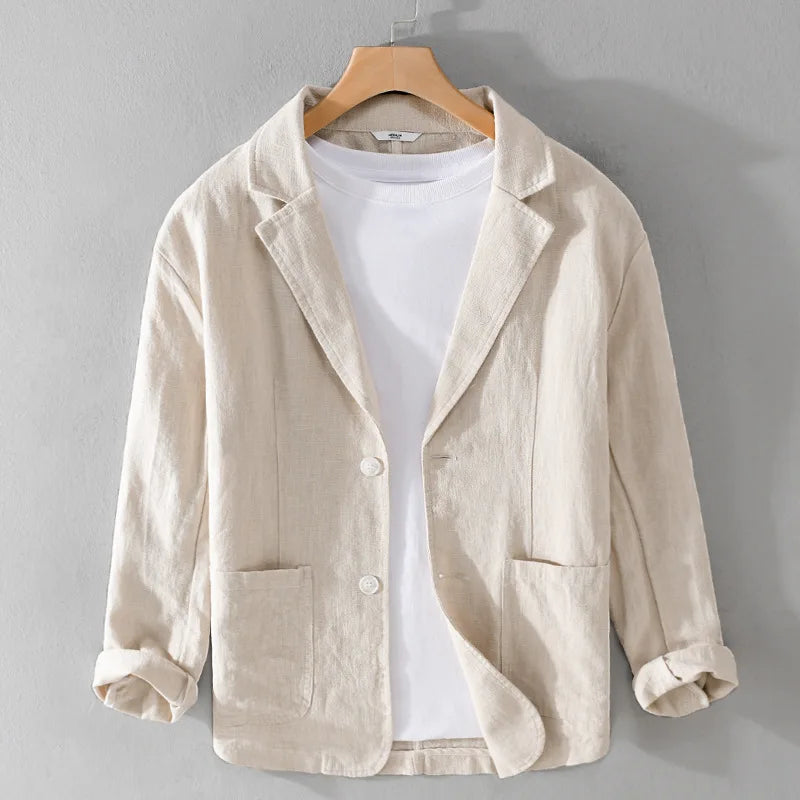 Elite Linnen Blazer | 1+1 GRATIS